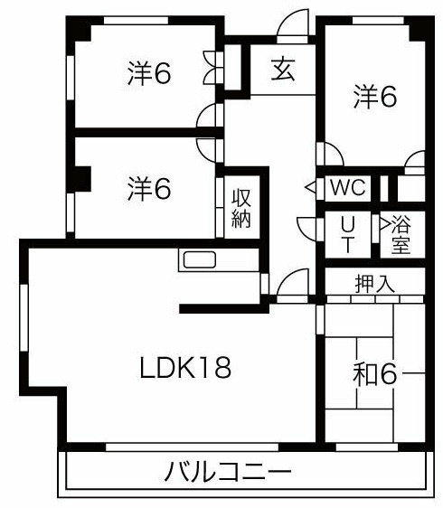 サンシャイン近藤の間取り