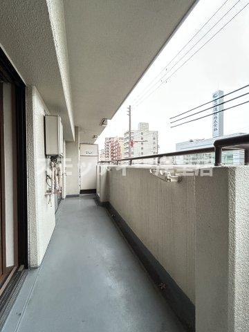 パークハイム住之江のバルコニー