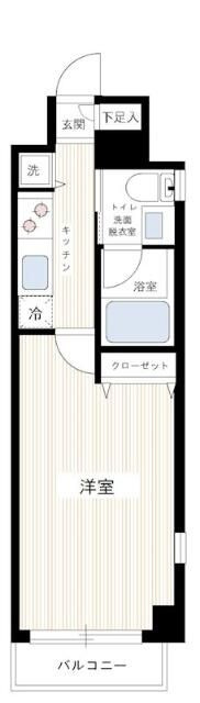 カスタリア神保町の間取り|間取りです。