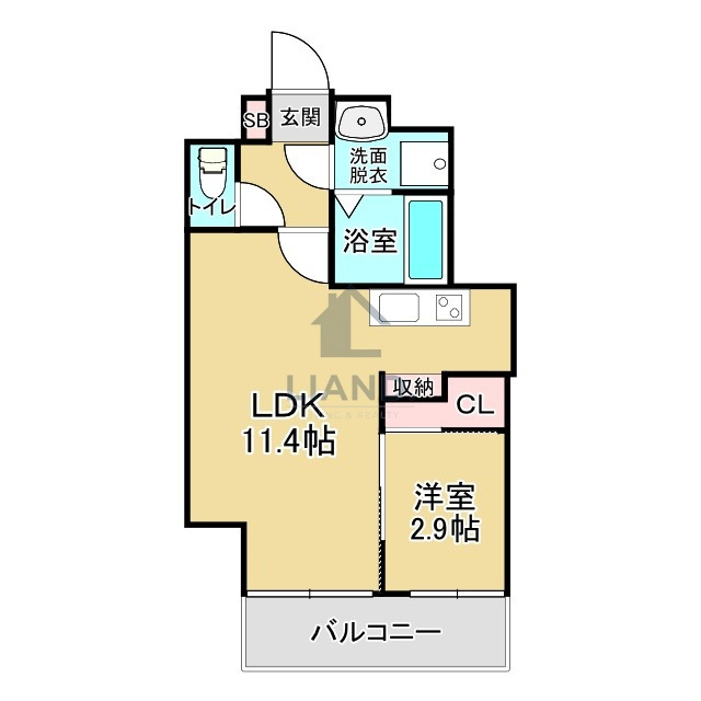ウインステージ箱崎Ⅱ　箱崎小学校区の間取り|ウインステージ箱崎Ⅱ