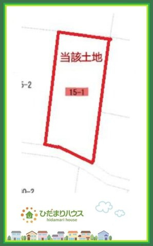 いわき市平泉崎　売地の土地図