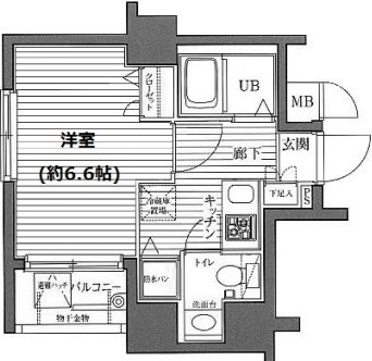 ガラシティ駒沢大学の間取り|間取りです。