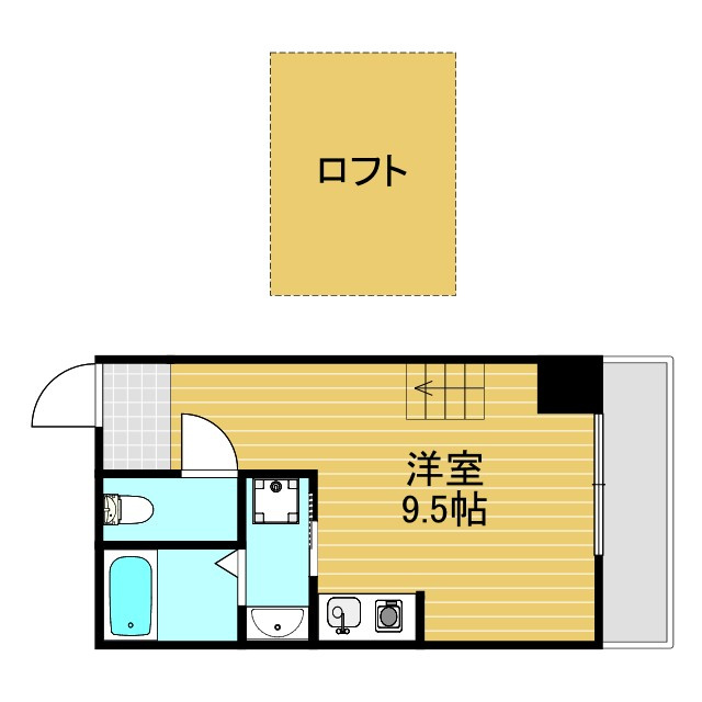 RIHITO新大阪WESTの間取り