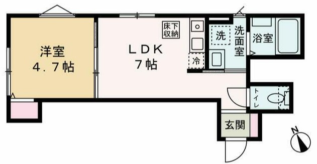 明和レジデンスの間取り