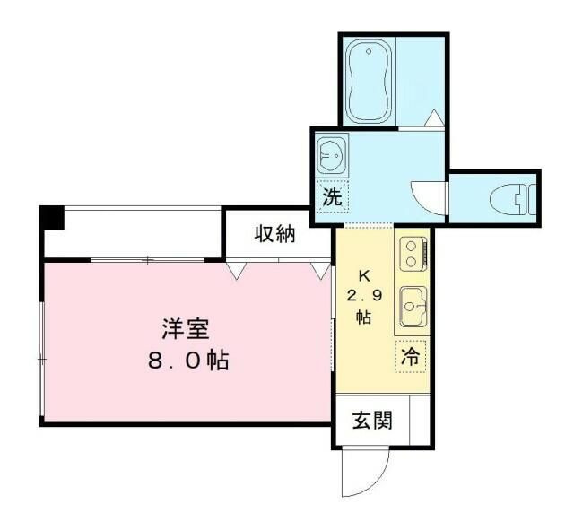 ソレイユ中村橋の間取り