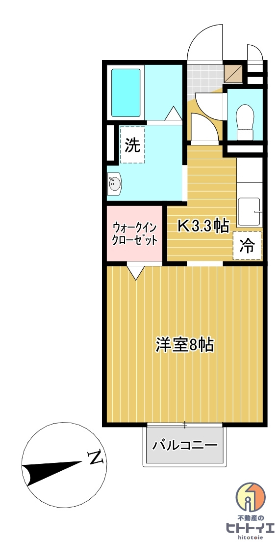 セジュール和泉の間取り