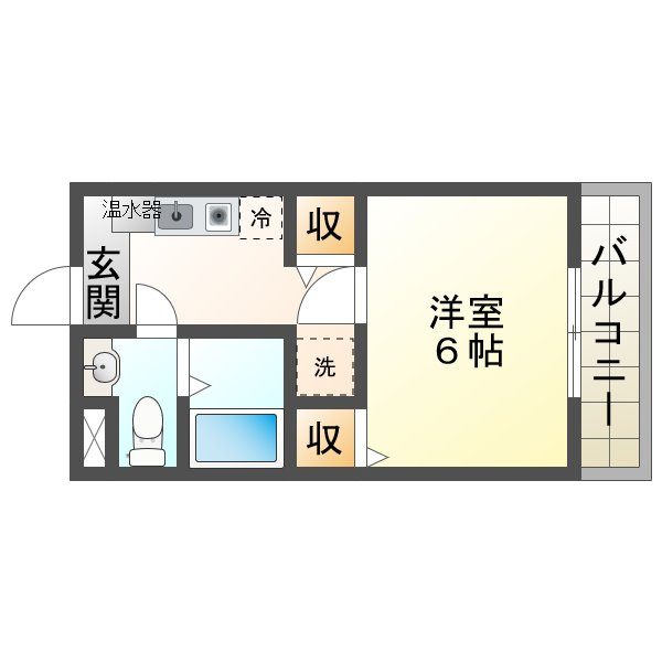 リバーサイド樫の木の間取り