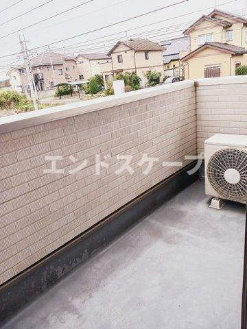 アクアサイドⅡのバルコニー|高崎、前橋のお部屋探しはエンドスケープまで！お客様の理想お聞かせ下さい♪