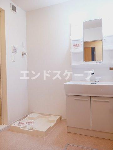 アクアサイドⅡの洗面所|高崎、前橋のお部屋探しはエンドスケープまで！お客様の理想お聞かせ下さい♪