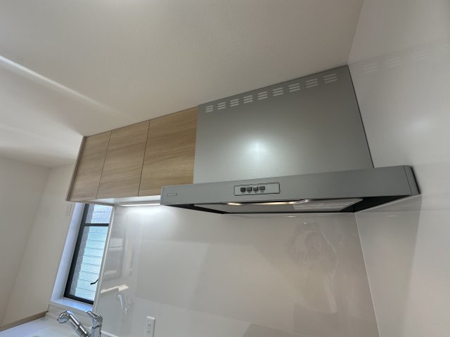 旭区中白根2丁目戸建てのキッチン|お手入れも楽々できるシンプルな構造になっているので、お掃除時の時も安心ですね。