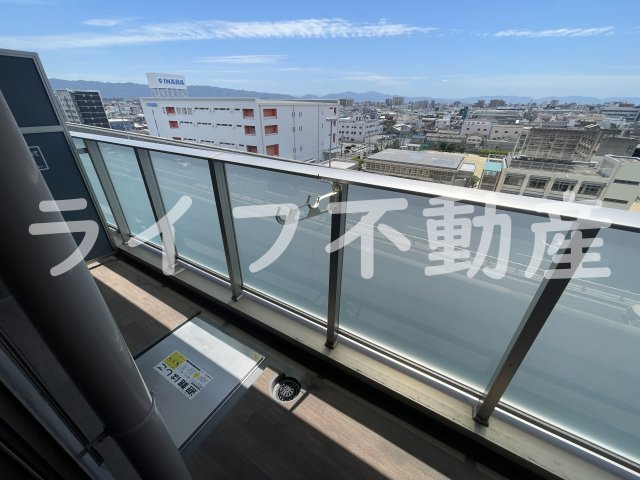 プリエール高井田のバルコニー|開放的で明るい空間を演出してくれるバルコニーです