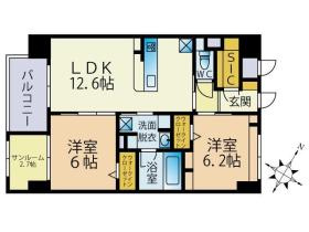 BLESS南福岡駅前の間取り
