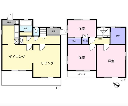 【間取り】 | 伊豆急伊豆高原　戸建