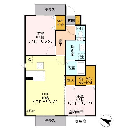 さくらの間取り
