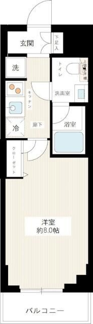 ＨＹ’ｓ　ｃｒｅｃｅｒ　清澄白河の間取り|間取りです。