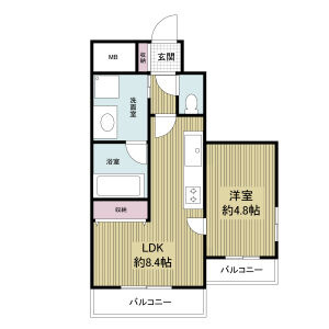プレジオ都島の間取り