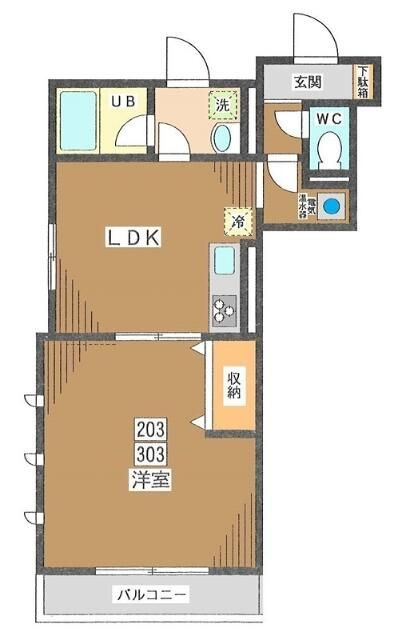 レガシエの間取り