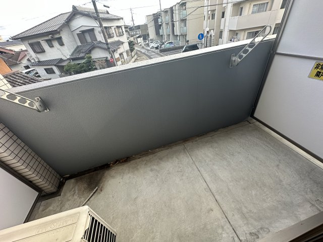 ソレアード小坂のバルコニー