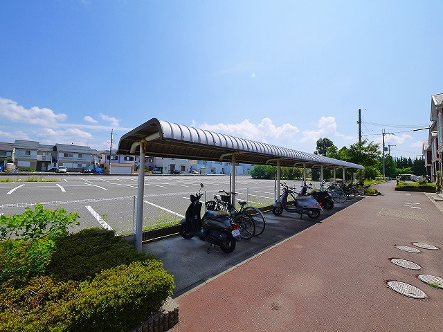 ヴィラ・サニーフラット　Ｂのその他共用部分|自転車置き場