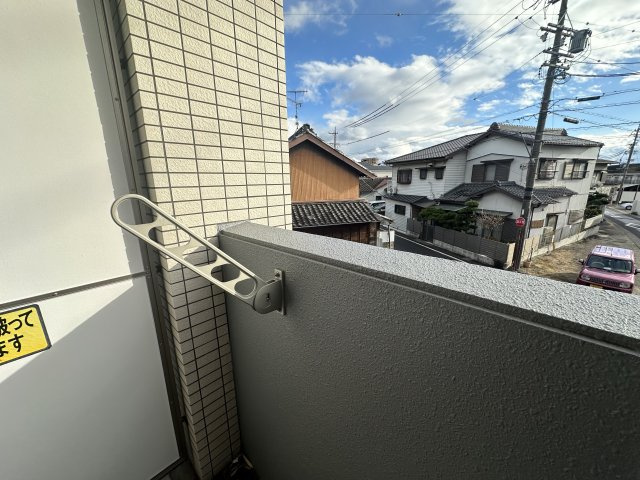 ソレアード小坂のバルコニー