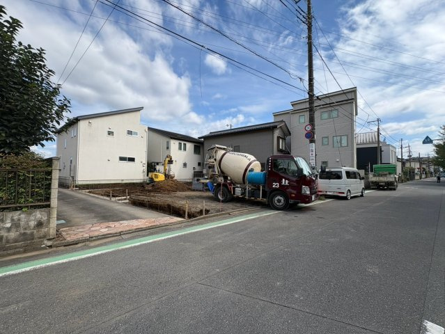 川越市富士見町　建築条件なし売地　東武東上線『川越駅』徒歩10分　【仙波小学区】の前面道路含む現地写真