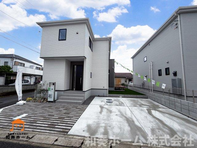 リナージュ ネクスジー 藍住 勝瑞 第1期の前面道路含む現地写真