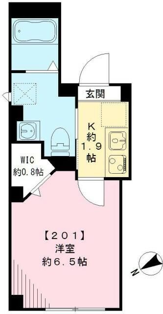 Ｂｉａｎｃｏ　Ｗ　ビアンコダブリューの間取り