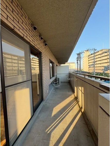 アーデンコート住吉川のバルコニー