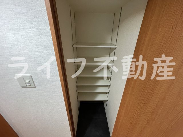 グランシス高井田の収納|ちょっとした収納スペースも充実しています