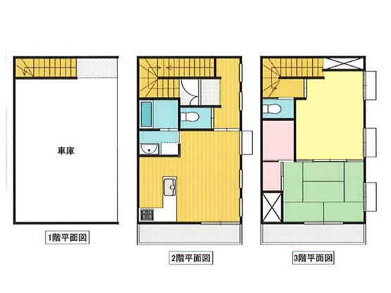 【間取り】 | 伊東市桜ガ丘一丁目　戸建