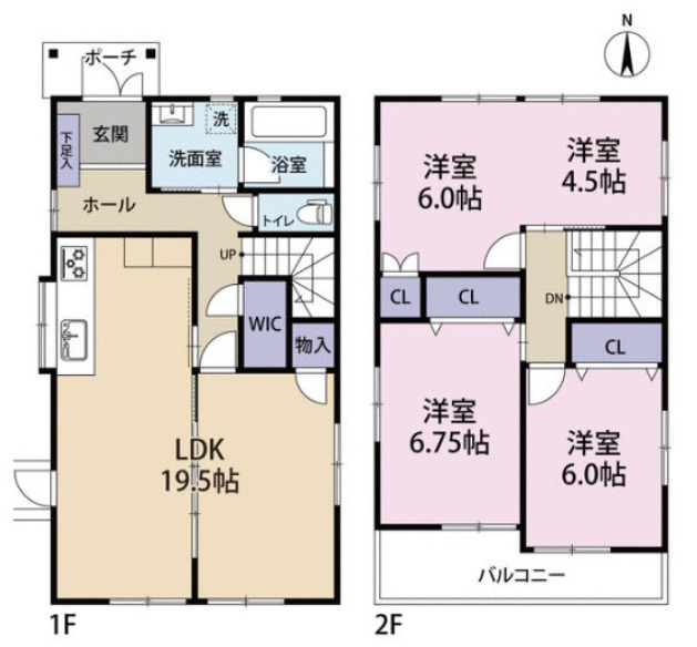 姫路市飾磨区矢倉町1丁目　中古戸建の間取り|３LDKです。