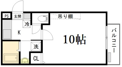 アークリード大津の間取り