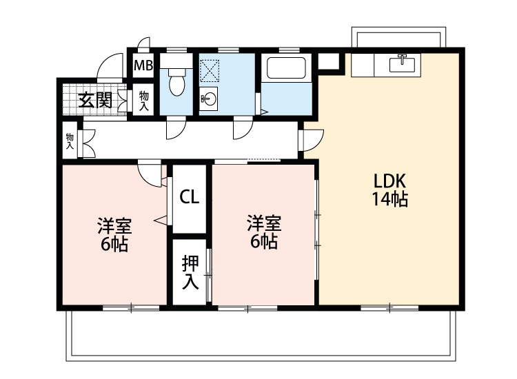 Y’scourt一ツ木　　刈谷市の賃貸ならクラスホーム刈谷店の間取り