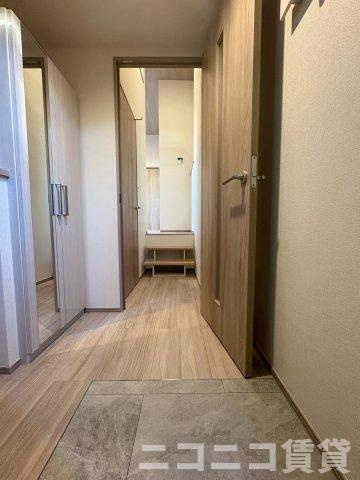葛飾区西亀有４丁目のアパートの玄関|別号室イメージの為、現状を優先致します。