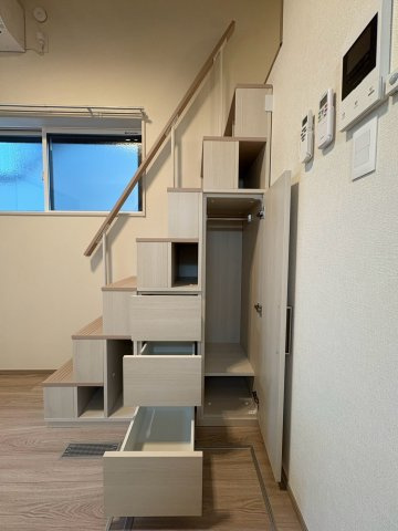 葛飾区西亀有４丁目のアパートの収納|別号室イメージの為、現状を優先致します。
