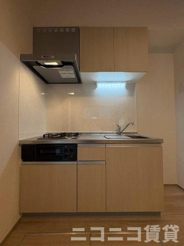 葛飾区西亀有４丁目のアパートのキッチン|別号室イメージの為、現状を優先致します。
