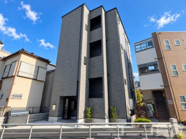 葛飾区西亀有４丁目のアパートの外観