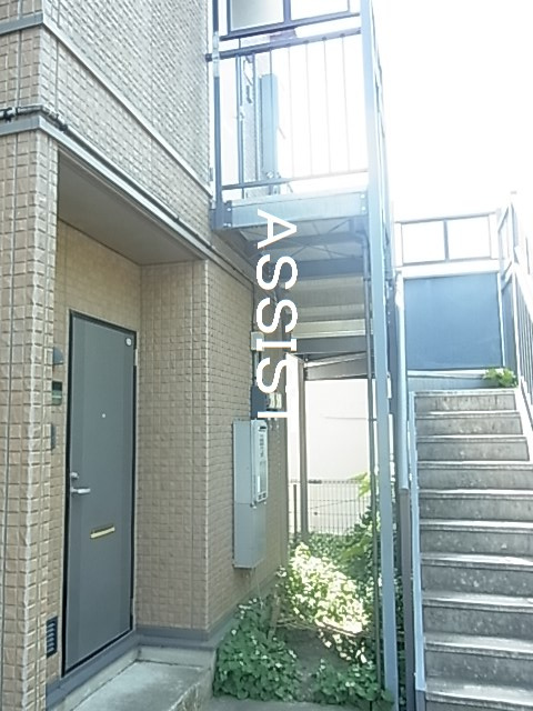 さくらハイツのエントランス