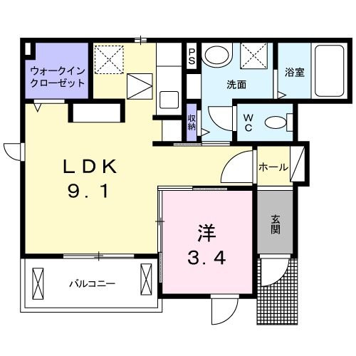 【間取り】 | グローヴ4(グローヴフォー)