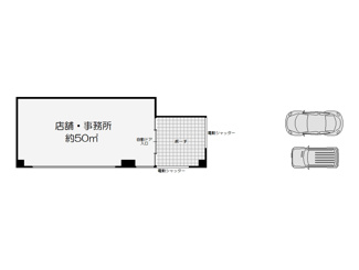 【間取り】 | 弥生町1丁目店舗事務所