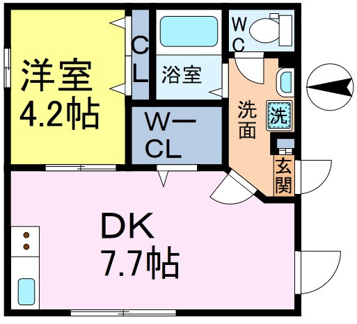 コンフォートの間取り