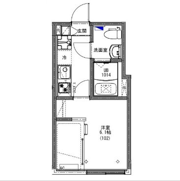 KEIAI RESIDENCE 北柏の間取り