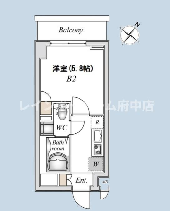 Ｎ－Ｓｔａｇｅ稲城の間取り