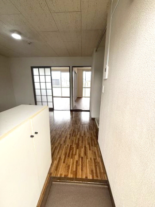 グレースボーンの玄関