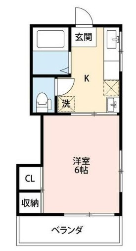 メゾンフジの間取り