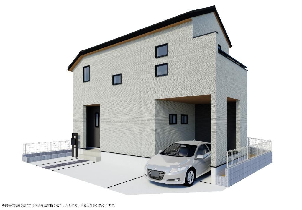 戸建 東村山市廻田町２丁目の外観パース