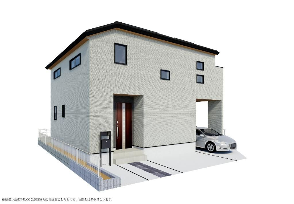 戸建 東村山市廻田町２丁目の外観パース