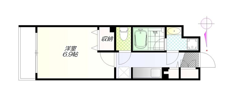 Cielo　Azulの間取り
