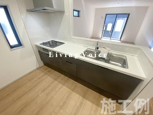 【仲介手数料０円】平塚市平塚3丁目　新築一戸建て　14号棟のキッチン|平塚市平塚3丁目　新築一戸建て　14号棟
