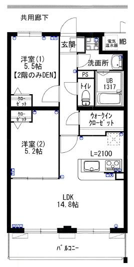 カーサ　フェリースの間取り|※間取りが現況と異なる場合は現況を優先します※